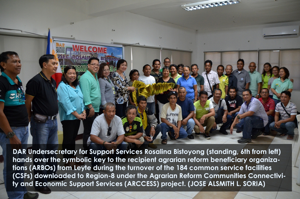 DAR TURNS OVER P72M WORTH OF FARM EQUIPMENT