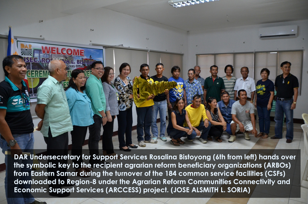 DAR TURNS OVER P72M WORTH OF FARM EQUIPMENT