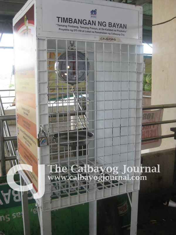 TIMBANGAN NG BAYAN NOW AT CALBAYOG PUBLIC MARKET