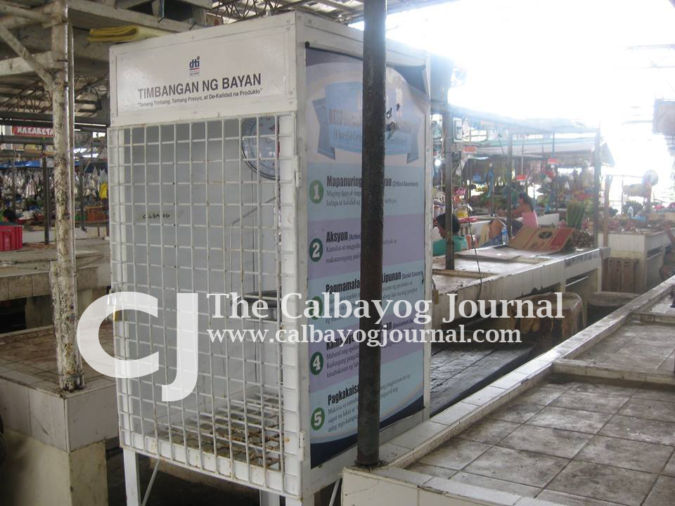TIMBANGAN NG BAYAN NOW AT CALBAYOG PUBLIC MARKET