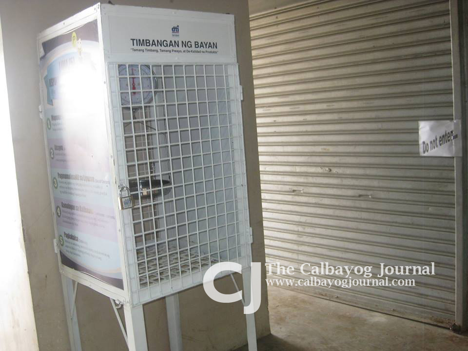 TIMBANGAN NG BAYAN NOW AT CALBAYOG PUBLIC MARKET