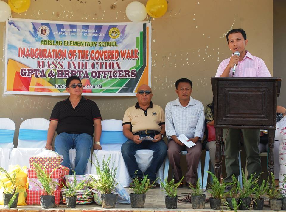 MAYOR AQUINO INAUGURATES TWO COMPLETED INFRASTRUCTURE FACILITIES