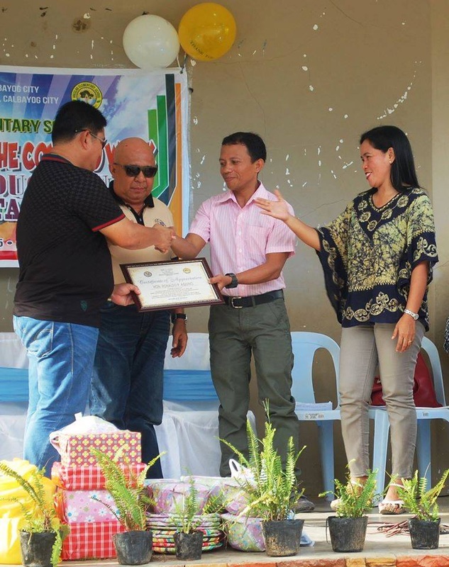 MAYOR AQUINO INAUGURATES TWO COMPLETED INFRASTRUCTURE FACILITIES