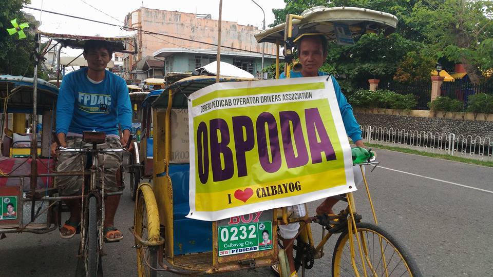 AUGUST 11, 2016, 13th TRICYCLE DRIVERS’ DAY IN CALBAYOG