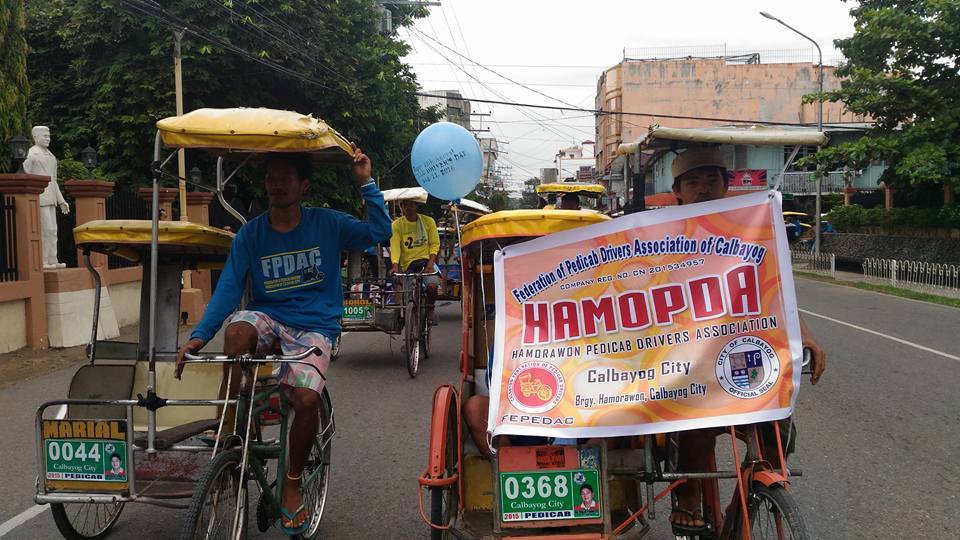 AUGUST 11, 2016, 13th TRICYCLE DRIVERS’ DAY IN CALBAYOG