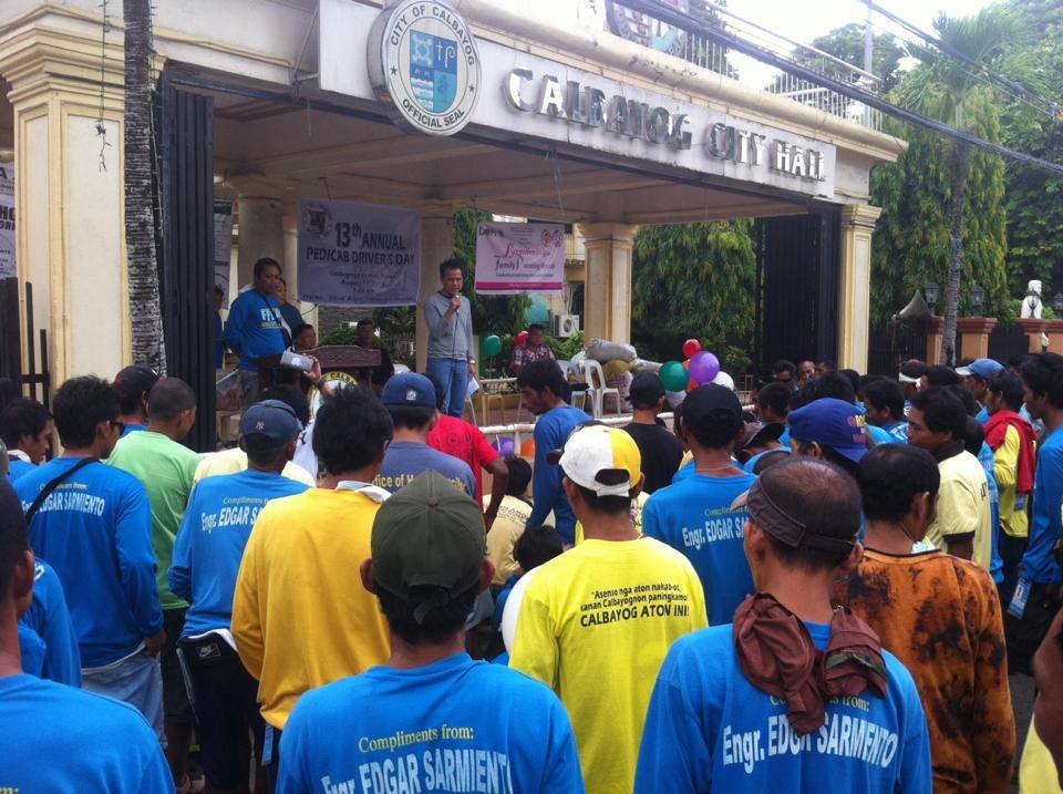 AUGUST 11, 2016, 13th TRICYCLE DRIVERS’ DAY IN CALBAYOG