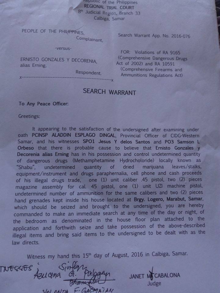 ONE POLICE OFFICER KILLED, ANOTHER WOUNDED IN MARABUT POLICE OPERATIONS