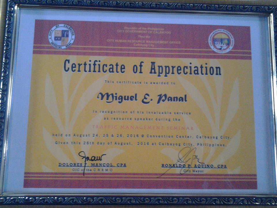 86 EMPLOYEES COMPLETED THREE-DAY TRAFFIC MANAGEMENT SEMINAR