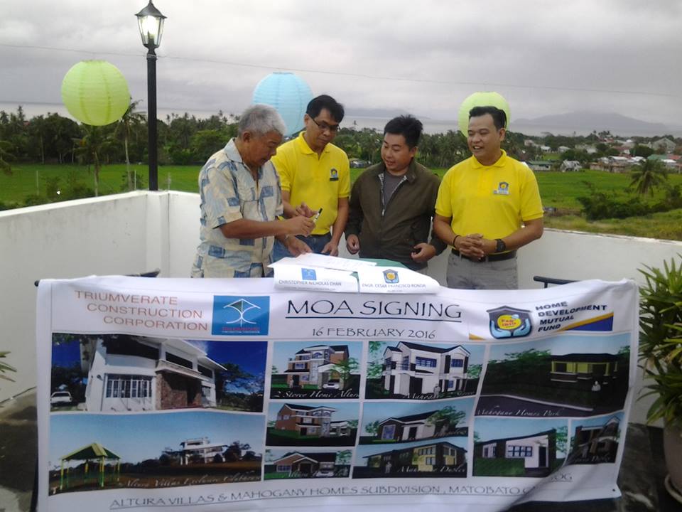 ALTURA VILLAS AND MAHOGANY HOMES SUBDIVISION, IN CALBAYOG CITY