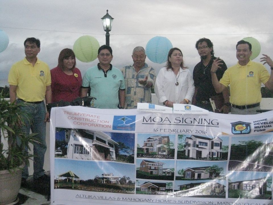ALTURA VILLAS AND MAHOGANY HOMES SUBDIVISION, IN CALBAYOG CITY