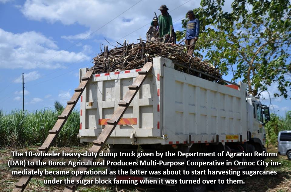 DAR GIVES AWAY 2 DUMP TRUCKS