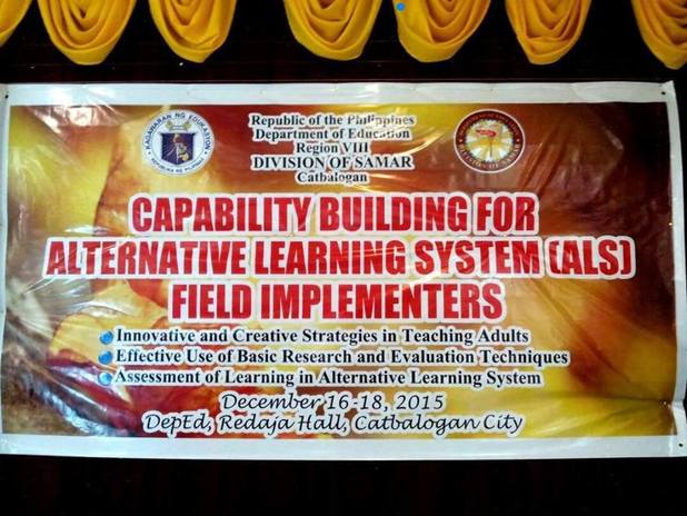 3-DAY ALS CAP BUILDING SEMINAR CONDUCTED