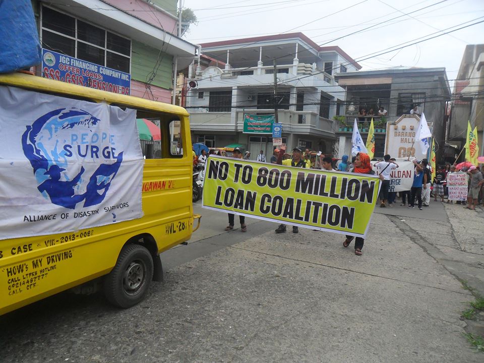 CATB. COP :  NO-TO-PHP800M-LOAN-COALITION ASSEMBLY AT PROVINCIAL CAPITOL, VERY PEACEFUL!
