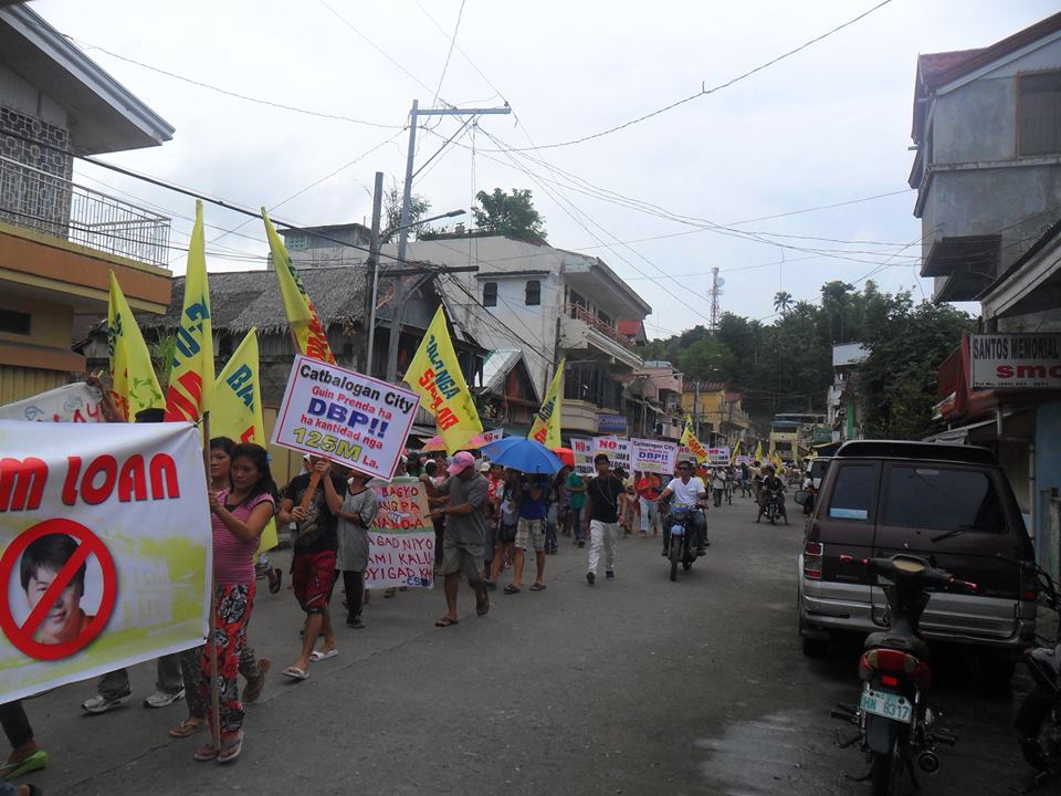 CATB. COP :  NO-TO-PHP800M-LOAN-COALITION ASSEMBLY AT PROVINCIAL CAPITOL, VERY PEACEFUL!
