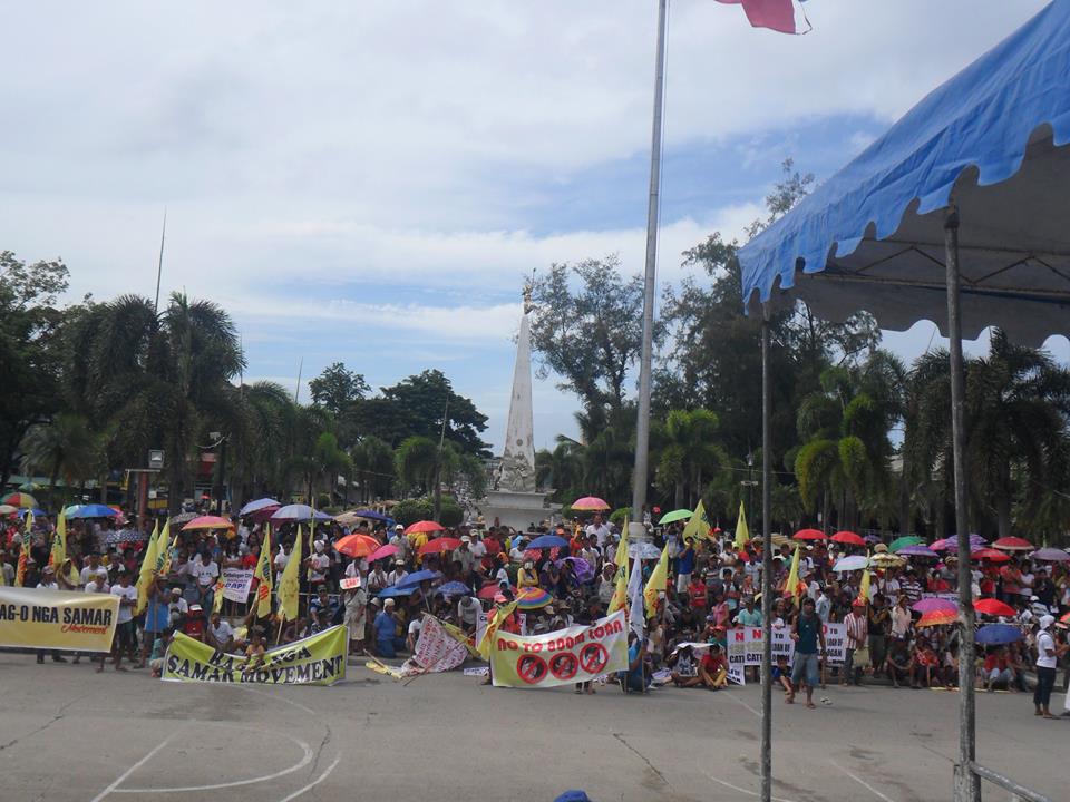 CATB. COP :  NO-TO-PHP800M-LOAN-COALITION ASSEMBLY AT PROVINCIAL CAPITOL, VERY PEACEFUL!
