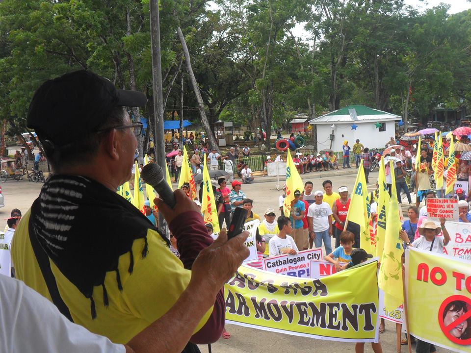 CATB. COP :  NO-TO-PHP800M-LOAN-COALITION ASSEMBLY AT PROVINCIAL CAPITOL, VERY PEACEFUL!