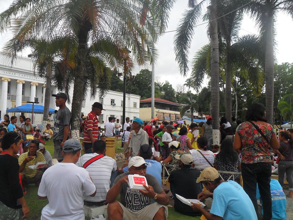 CATB. COP :  NO-TO-PHP800M-LOAN-COALITION ASSEMBLY AT PROVINCIAL CAPITOL, VERY PEACEFUL!