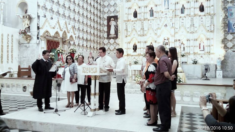 SAMAR’S FIRST DISTRICT AND CALBAYOG 2016-2019 NEOS TAKE OATH