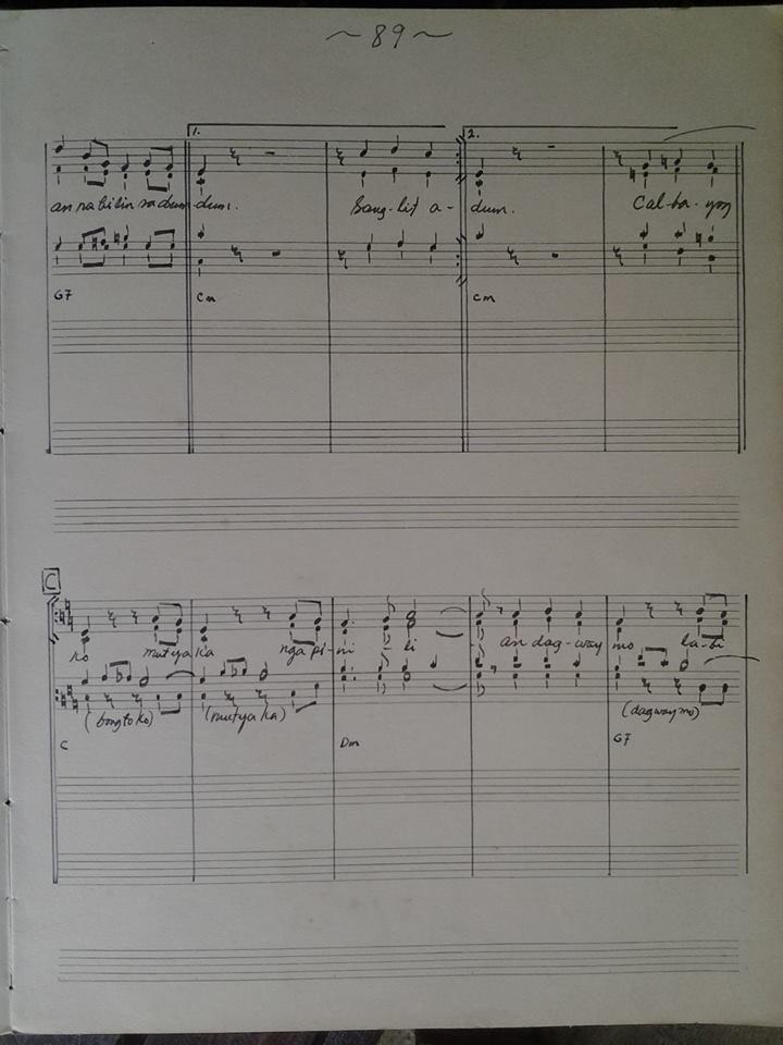 “CALBAYOG,” A SONG BY JOSE CINCO GOMEZ Adopted as Official hymn of Calbayog City