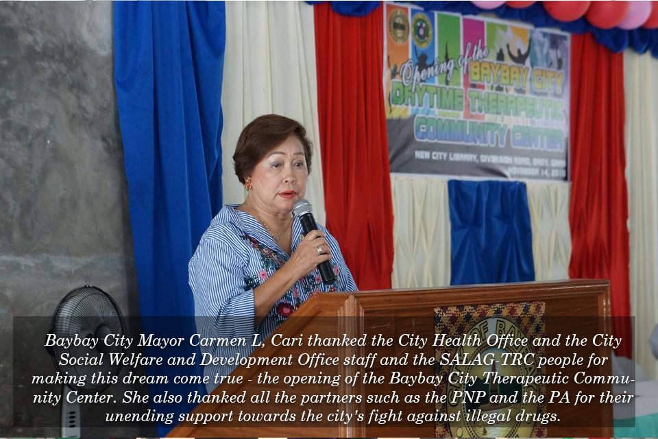 PDEA 8: BAYBAY CITY - ONE OF THE BEST PERFORMING LOCAL GOVERNMENT UNITS IN THE COUNTRY