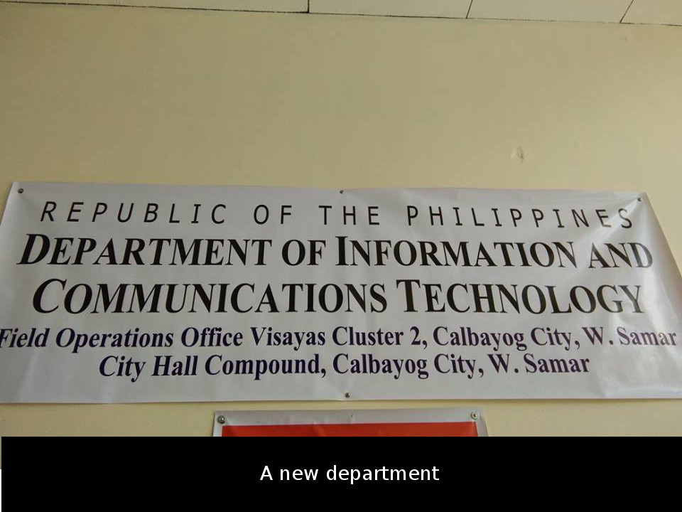 FREE WIFI FOR INSTALLATION AND OPERATION IN CALBAYOG