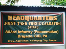 OIC-COP QUIMNO TAKING ON THE CHALLENGE OF LAWLESS ELEMENTS IN CALBAYOG