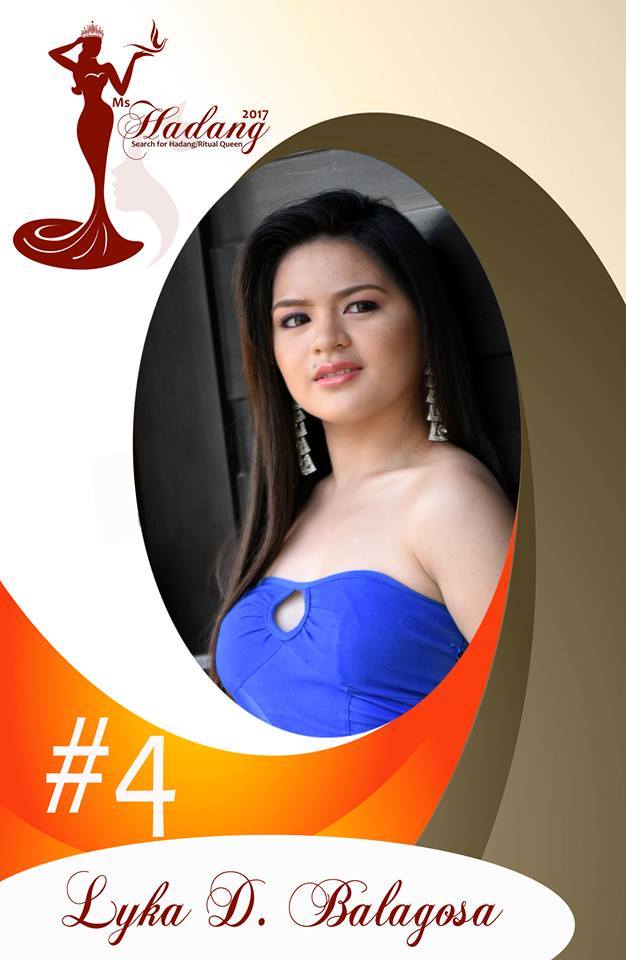FOURTEEN BEAUTIES COMPETE FOR MS. HADANG/RITUAL QUEEN 2017
