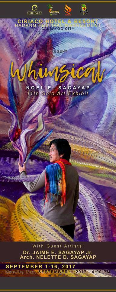 WHIMSICAL: SAGAYAPS 11TH SOLO ART EXHIBIT