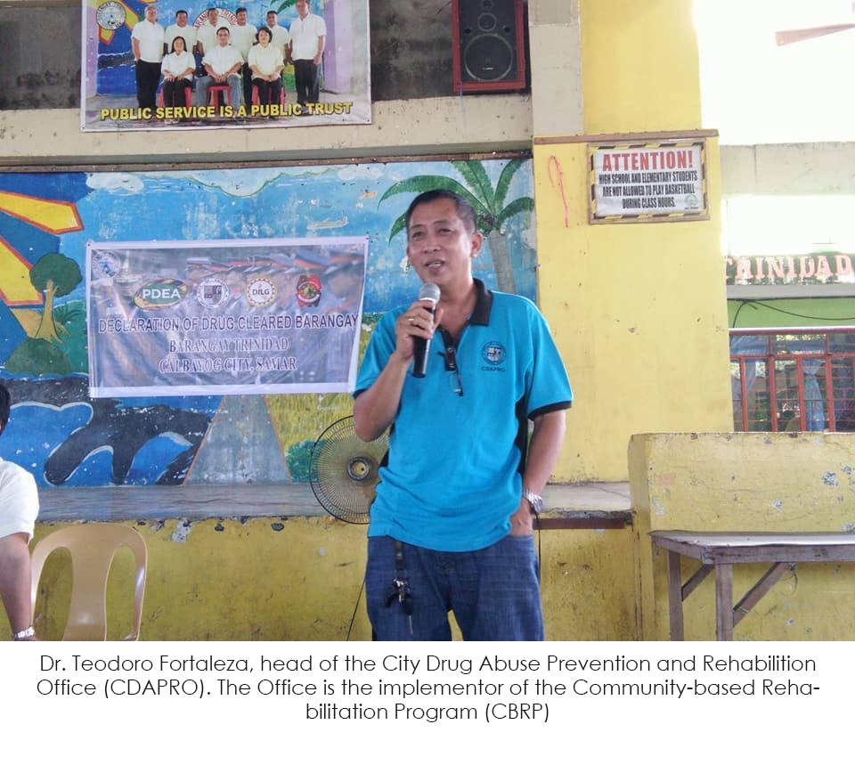 PDEA DECLARES 2ND DRUG-CLEARED BARANGAY IN CALBAYOG CITY