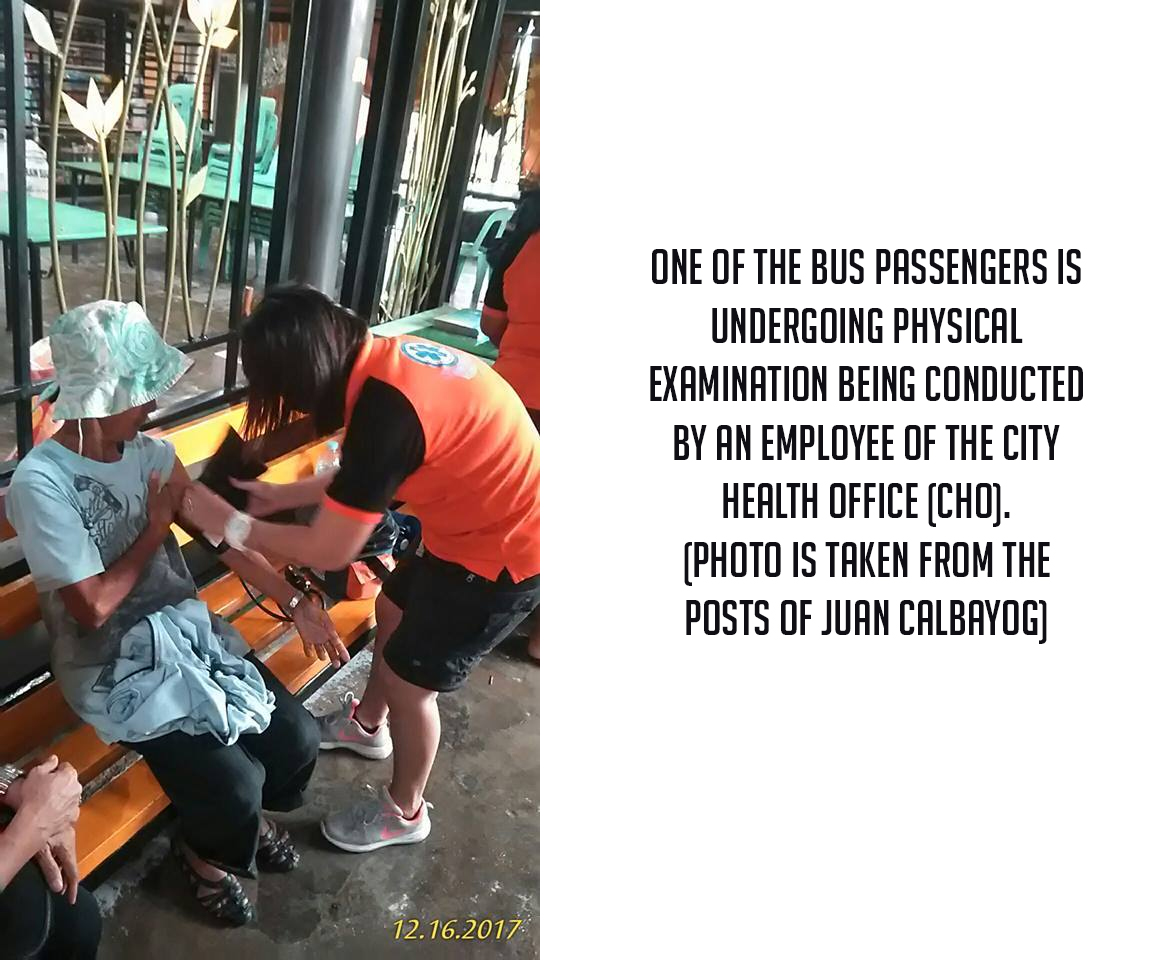 CITY GOVERNMENT HOUSES STRANDED BUS PASSENGERS