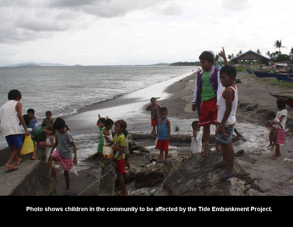 DPWH’S TIDE EMBANKMENT PROJECT CONTINUOUSLY OPPOSED