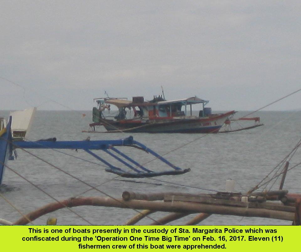 15 ILLEGAL FISHERS JAILED, FACE CHARGES FOR VIOLATION; 4 FISHING BOATS, GEARS, CATCH CONFISCATED