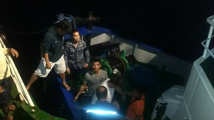 CARGO VESSEL SUBMERGED IN DAWAHON ISLAND BATO LEYTE; 28 rescued, 1missing
