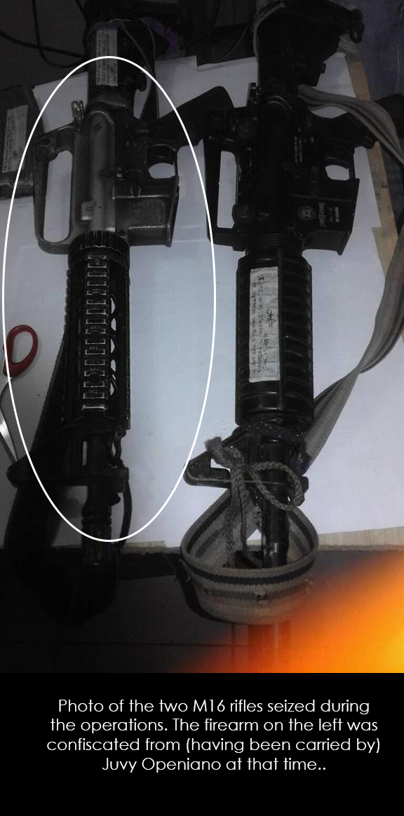 CAGASMAS OPS YIELDED FIREARMS/AMMOS, DRUGS/PARAPHERNALIA, ONE PERSON ARRESTED