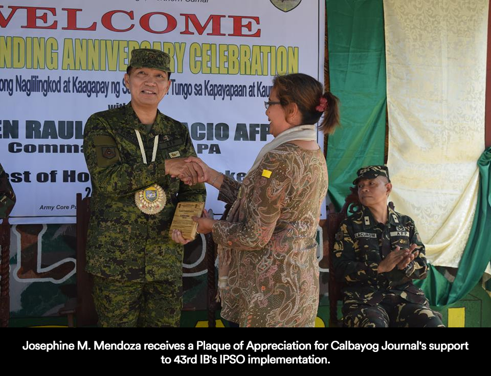 ARMY’S 43RD IB 40TH ANNIV CELEBRATION; 8ID COMMANDER GUEST OF HONOR