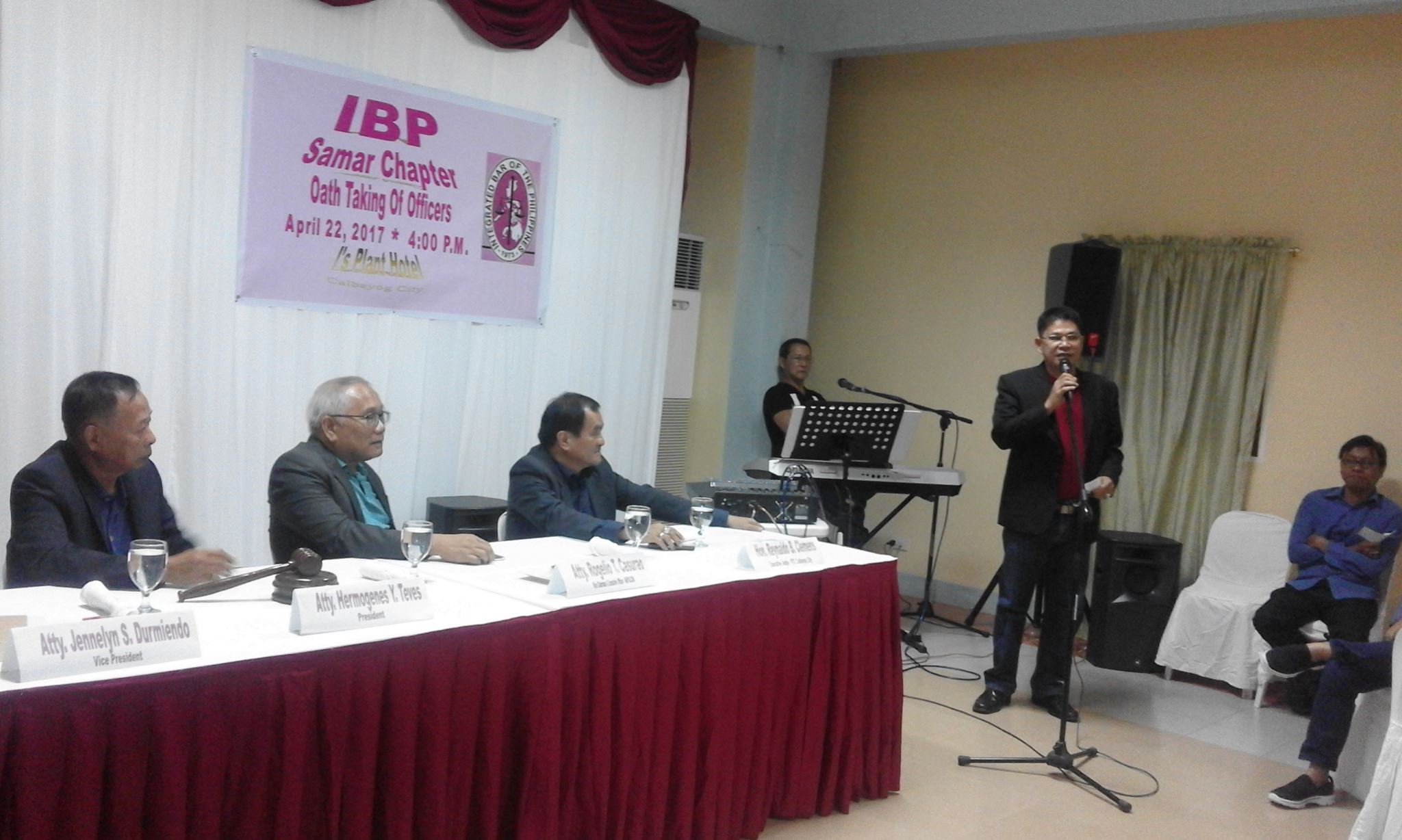 IBP SAMAR CHAPTER: NEW SET OF OFFICERS, NEW CHALLENGES