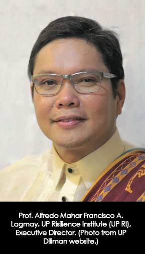 UNIVERSITY OF THE PHILIPPINES RESILIENCE INSTITUTE TO BE LAUNCHEDUP Nationwide Operational Assessment of Hazards (NOAH) Center as Core