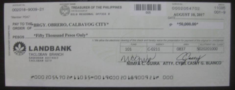 CALBAYOG’S BARANGAY OBRERO LUPONG TAGAPAMAYAPA - DILG INCENTIVES AWARDS REGIONAL WINNER; REPRESENTS EV TO NAT’L LEVEL