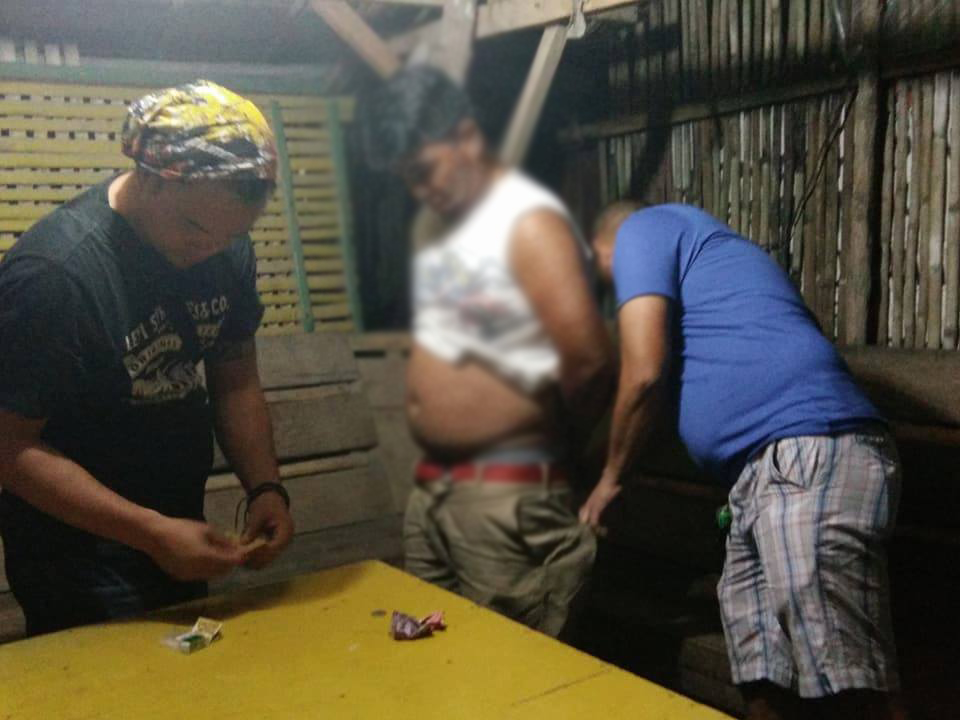 POLICE ANTI-DRUGS OPERATIVES BAG ALLEGED PUSHER