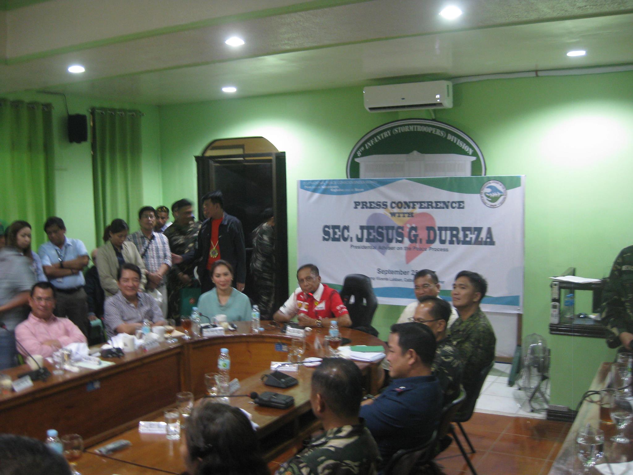 SEC. DUREZA: LGU’S PRIORITIZED IN OPAPP/PAMANA PROJECTS IMPLEMENTATION