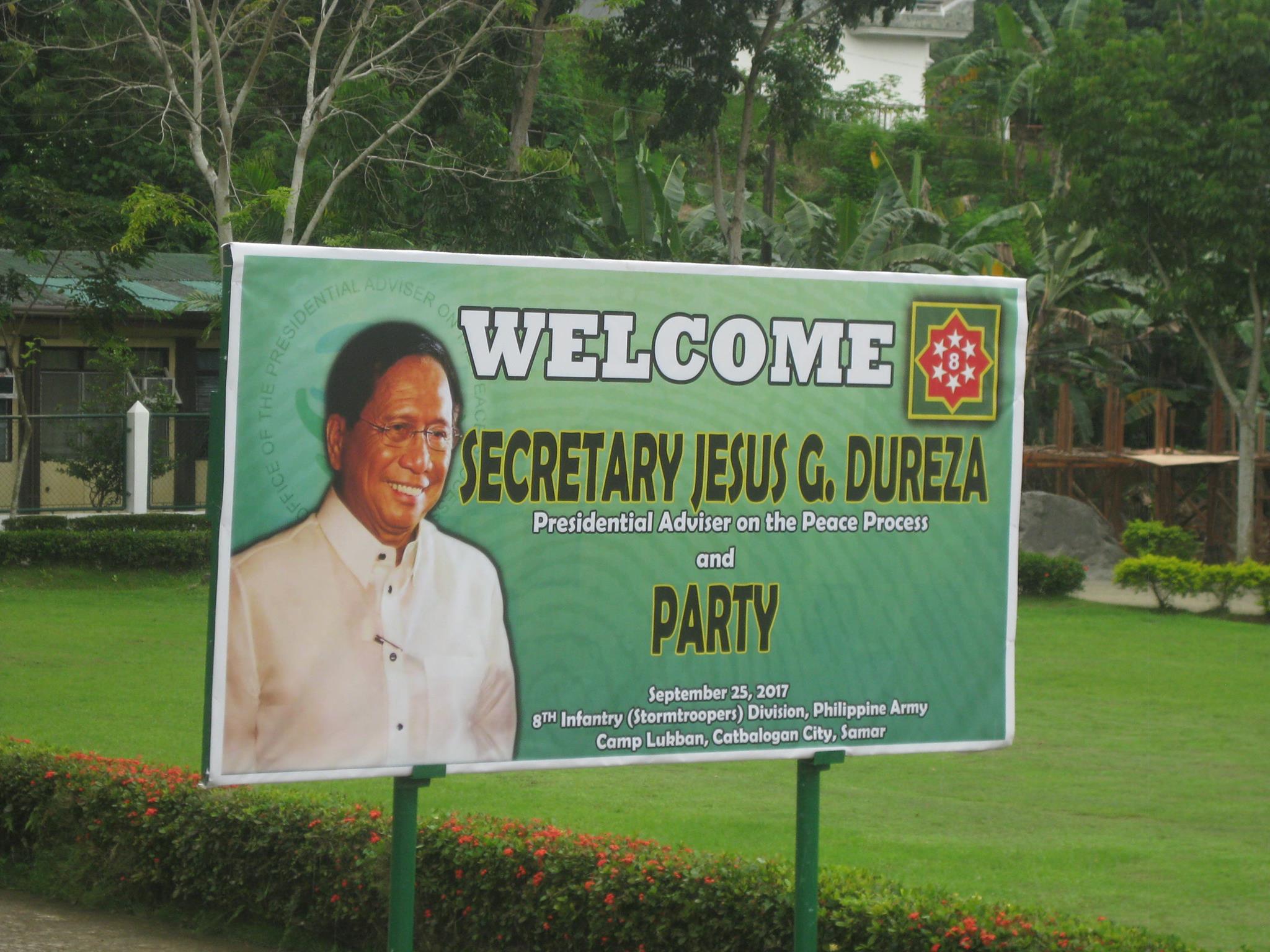 SEC. DUREZA: LGU’S PRIORITIZED IN OPAPP/PAMANA PROJECTS IMPLEMENTATION