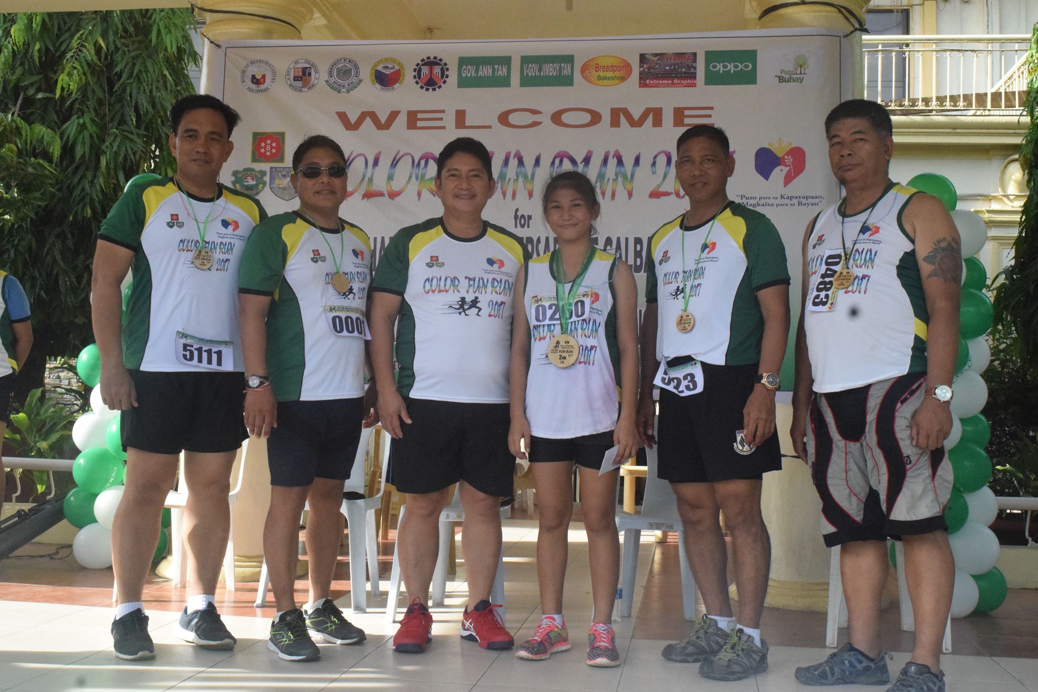 “ADLAW SAN CALBAYOG 2017” CELEBRATION KICKS OFF WITH COLOR FUN RUNElderly Week Culmination and Malaya Camp Fire, also in the First day of Festivities