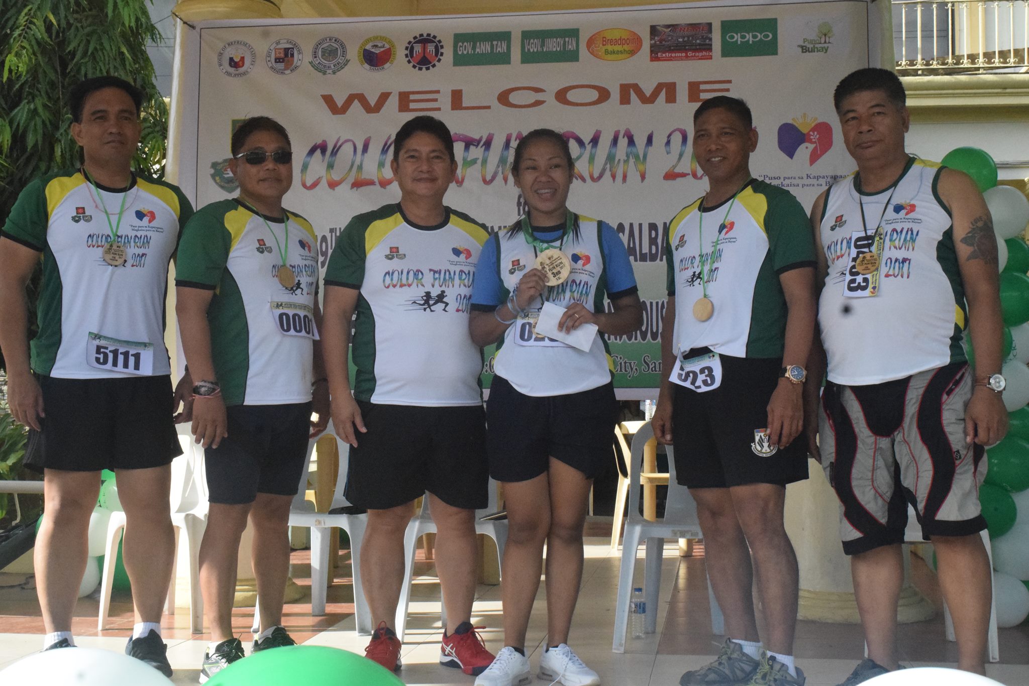 “ADLAW SAN CALBAYOG 2017” CELEBRATION KICKS OFF WITH COLOR FUN RUNElderly Week Culmination and Malaya Camp Fire, also in the First day of Festivities