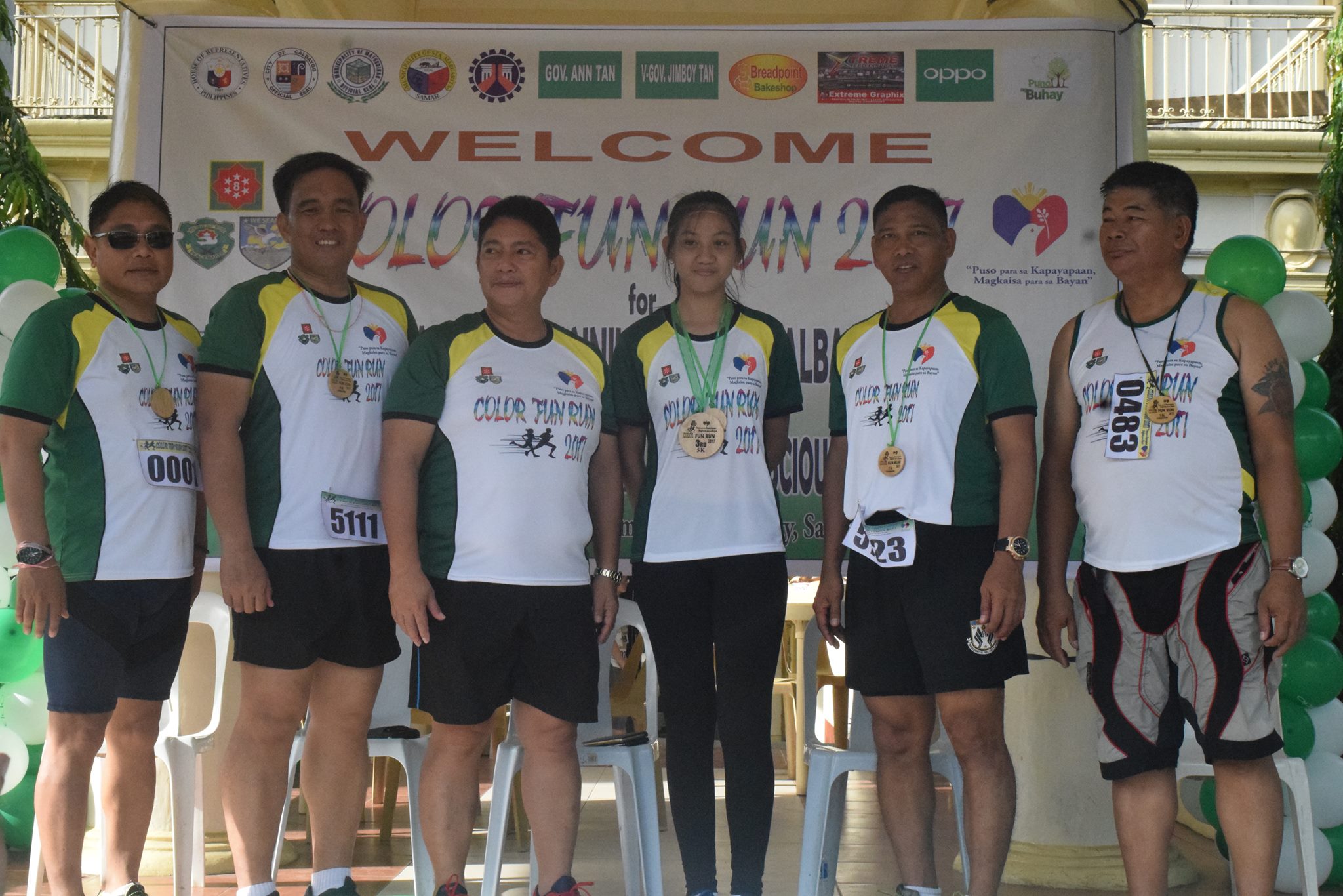 “ADLAW SAN CALBAYOG 2017” CELEBRATION KICKS OFF WITH COLOR FUN RUNElderly Week Culmination and Malaya Camp Fire, also in the First day of Festivities