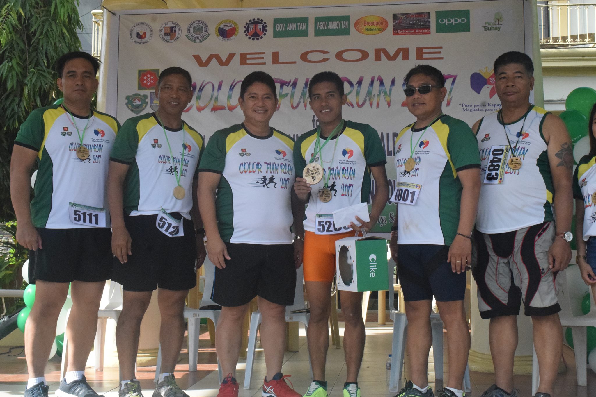 “ADLAW SAN CALBAYOG 2017” CELEBRATION KICKS OFF WITH COLOR FUN RUNElderly Week Culmination and Malaya Camp Fire, also in the First day of Festivities