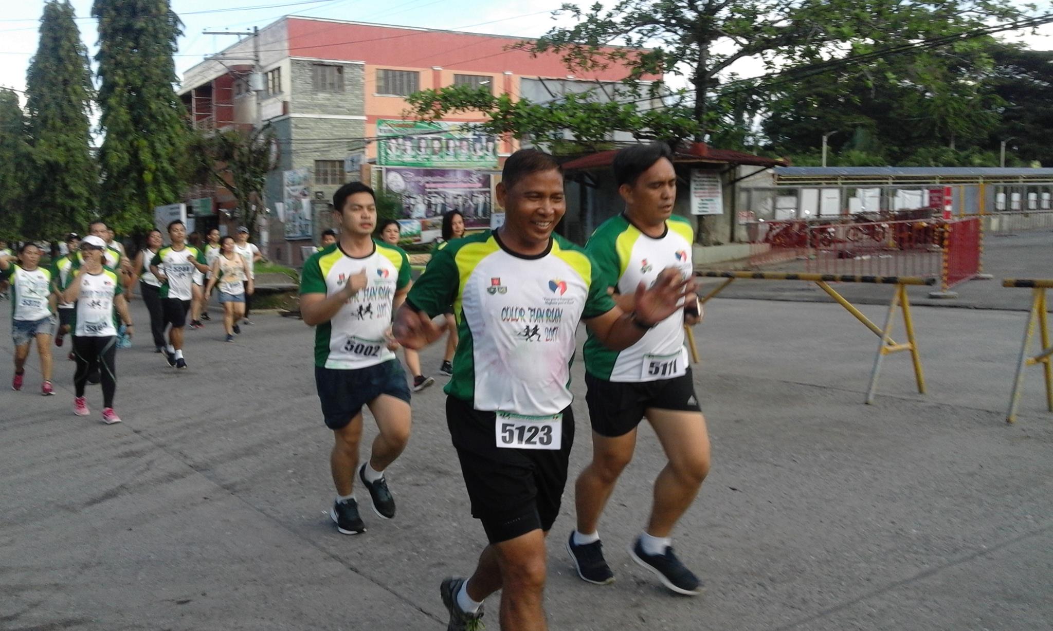 “ADLAW SAN CALBAYOG 2017” CELEBRATION KICKS OFF WITH COLOR FUN RUNElderly Week Culmination and Malaya Camp Fire, also in the First day of Festivities