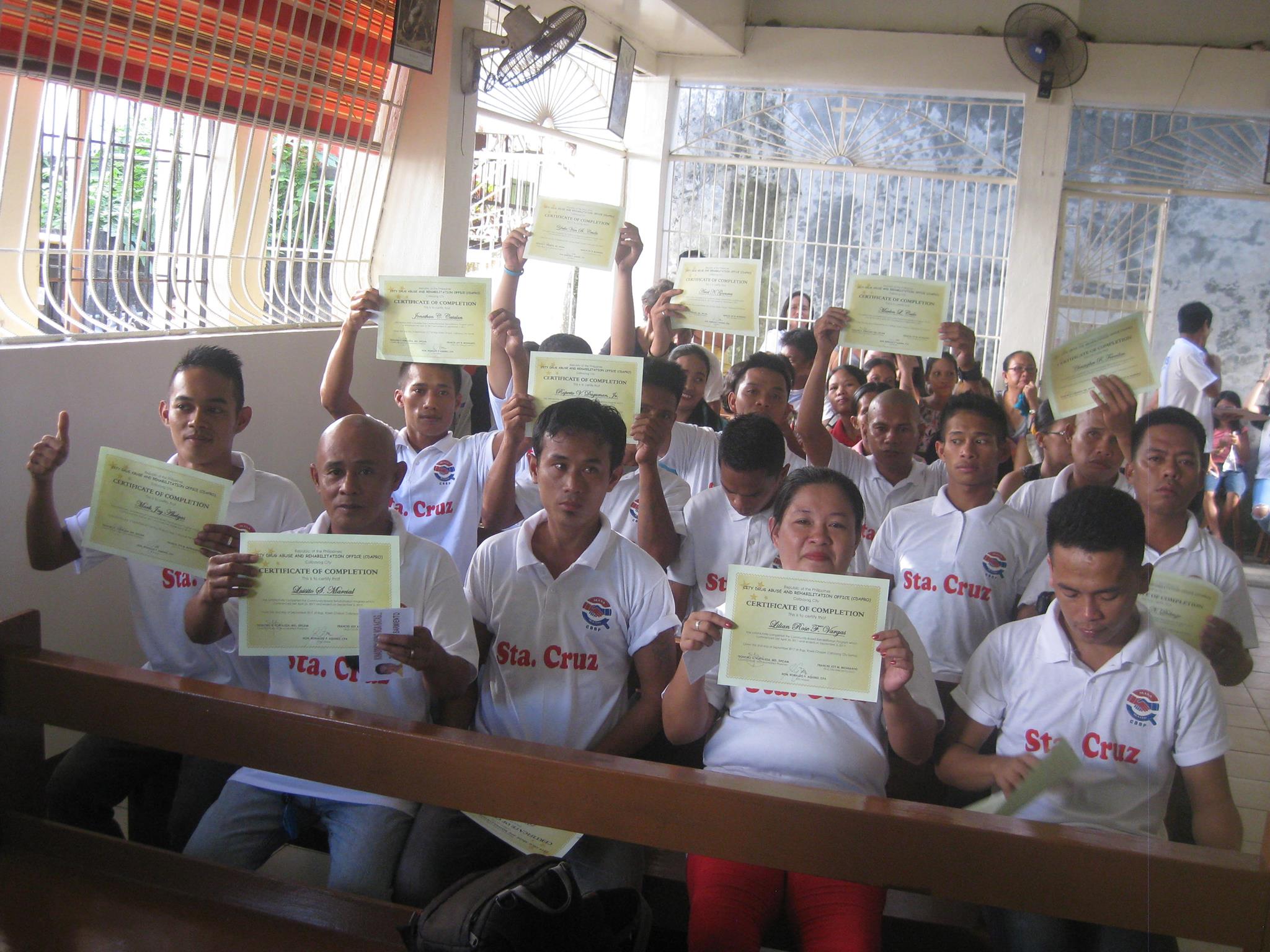 ANTI-ILLEGAL DRUGS PROGRAM PRODUCES FIRST BATCH OF GRADUATES