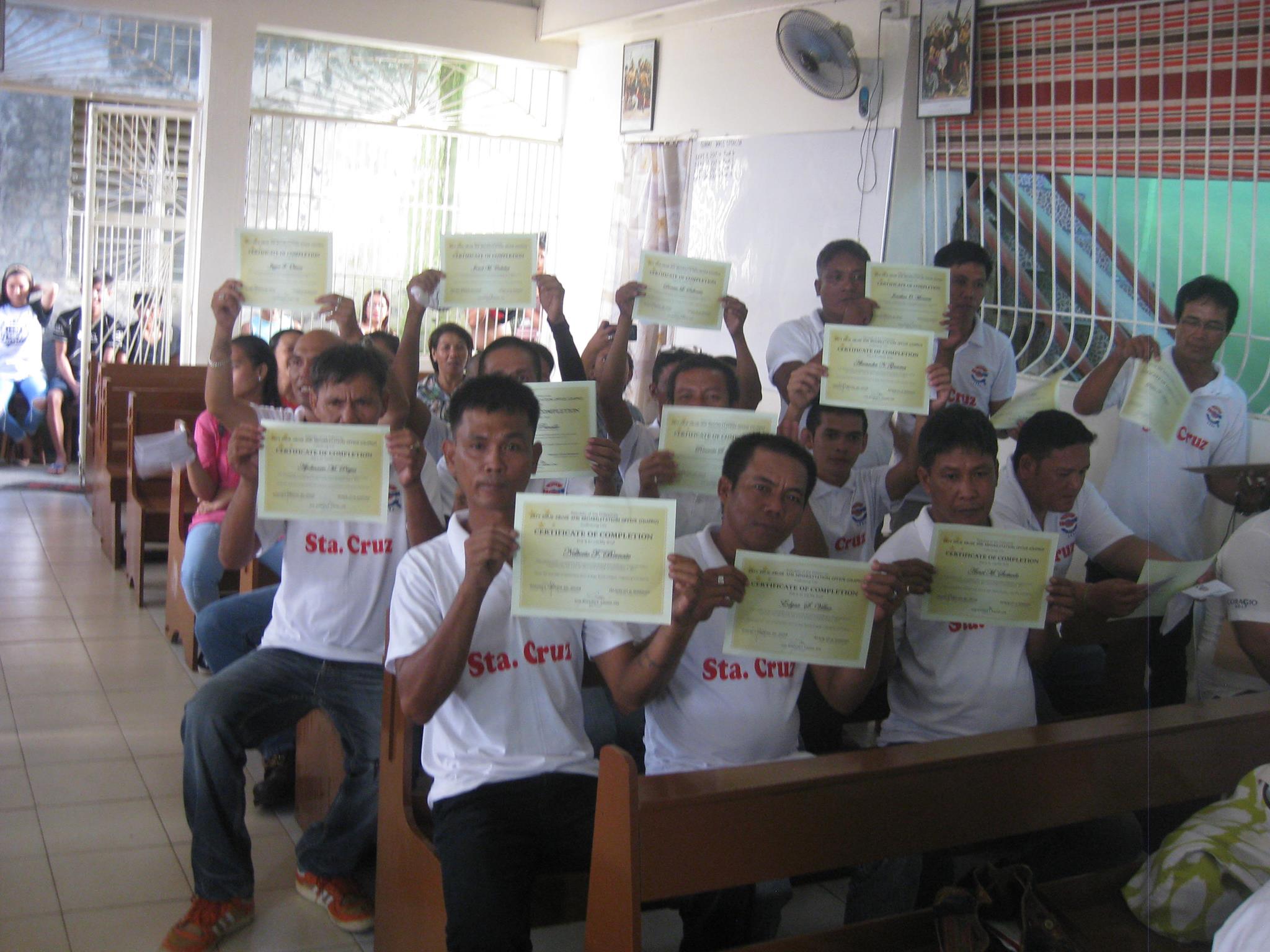 ANTI-ILLEGAL DRUGS PROGRAM PRODUCES FIRST BATCH OF GRADUATES