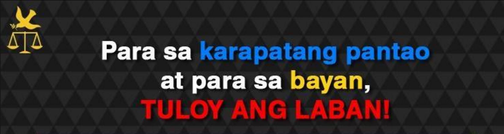 HR COM’R. DUMPIT, SAMAR REP. SARMIENTO AGREE: “THE FIGHT IS NOT YET OVER!”