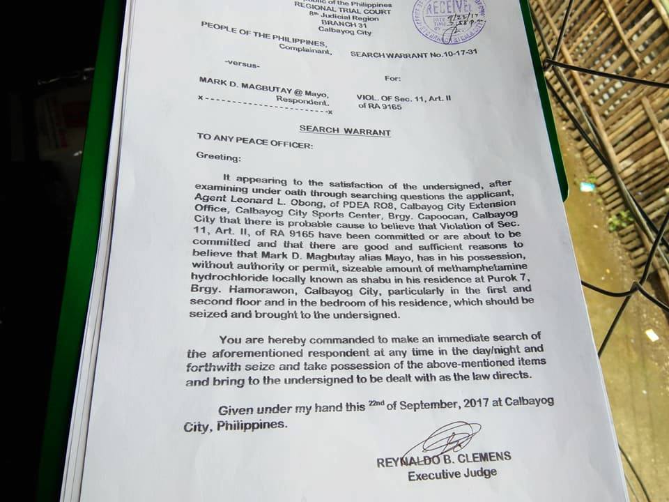 PDEA, PNP SWARMED TO THE HOUSE OF SUSPECTED HVT DRUG PERSONALITY